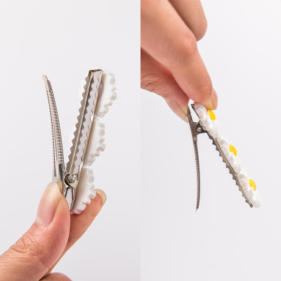 Set 5 dây buộc tóc và cặp tóc Hoa cúc