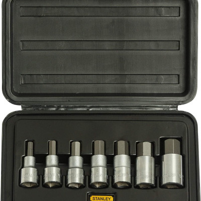 ĐẦU TUÝP 1/2" VÍT LỤC GIÁC (7 CHI TIẾT) STANLEY 89-099-1 - HÀNG CHÍNH HÃNG