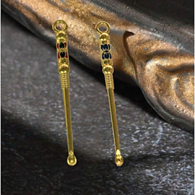 Cây Lấy Ráy Tai Bằng Hợp Kim Kẽm, Dụng Cụ Làm Sạch Tai Móc Chìa Khoá Nhà, Xe, Túi Xách