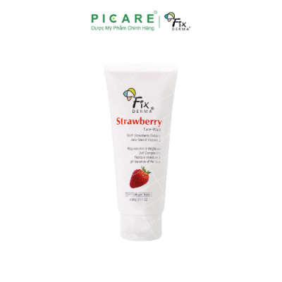 Sữa Rửa Mặt Fixderma Chiết Xuất Dâu Tây Strawberry Face Wash 75g