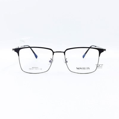 GỌNG KÍNH CẬN NAM NỮ, KIỂU EYEBROWN THANH LỊCH, CHÍNH HÃNG NOVELTY NM3015