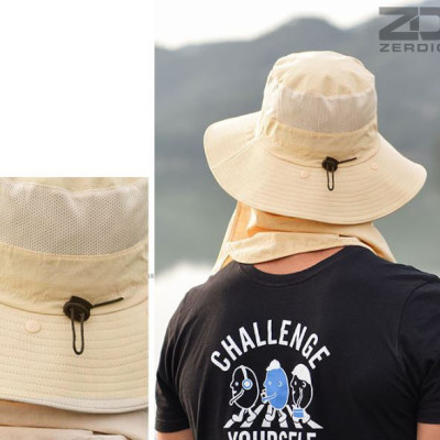Mũ Chống Nắng Đa Năng, Nón Dã Ngoại, Câu Cá Kèm Khẩu Trang MCN02