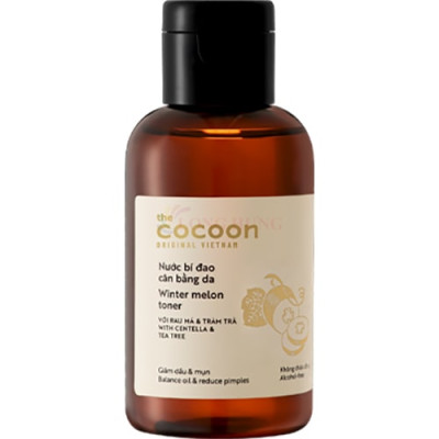 Nước bí đao cân bằng da Cocoon giúp giảm dầu và mụn (140ml/310ml) - Hàng chính hãng