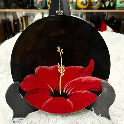 Dĩa sơn mài cao cấp Thanh Bình Lê đựng trái cây, trang trí nhà cửa, văn phòng, quà tặng ý nghĩa