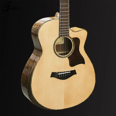 Đàn guitar acoustic DT700 Duy Guitar Store thùng đàn gỗ điệp gỗ còng cho chất âm thanh tốt sử dụng lâu dài cần đàn cẩn xà cừ tinh xảo