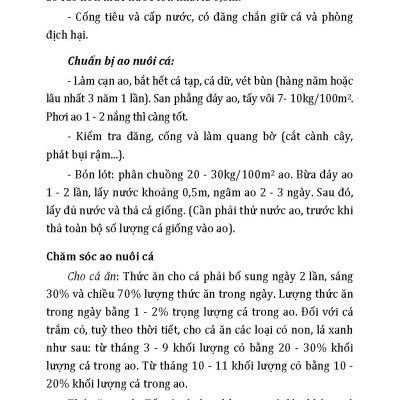 Hướng Dẫn Nuôi Cá, Ếch, Lươn (Tái bản 2025)