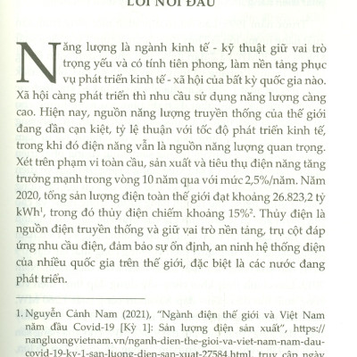 Phát Triển Thủy Điện Của Lào Và Tác Động Đến Việt Nam (Sách chuyển khảo)