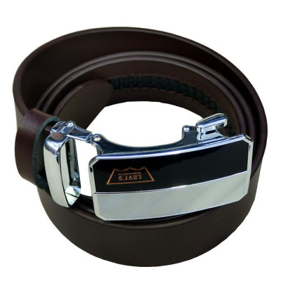 Thắt Lưng Nam Da Bò Thật TiTi ĐÔ Mặt khóa Tự Động TLNA2054