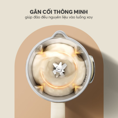 Máy làm sữa hạt Elmich 1L CBE-8650, Hàng chính hãng, 7 chế độ nấu, tự làm sạch, điều khiển cảm ứng - JoyMall