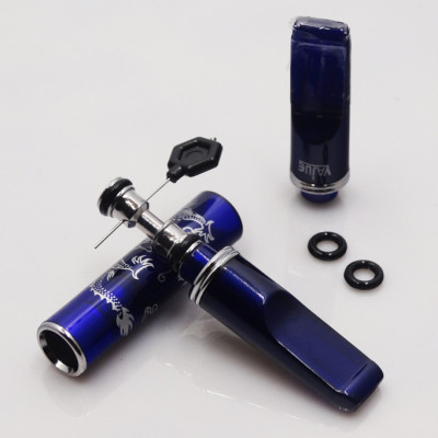 Tẩu thuốc nhựa dẻo sang trọng màu rồng xanh STN-T325 ( không kèm đế)