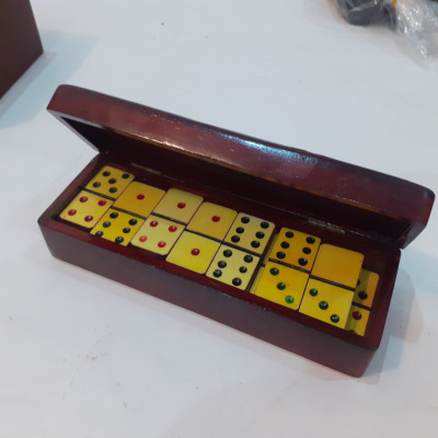  Domino cờ 100 quốc gia bằng gỗ đẹp- Hộp đựng quân mẫu ngẫu nhiên