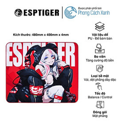 Lót chuột vải ESPTiger Pioneer Tang Dao - Hàng Chính Hãng
