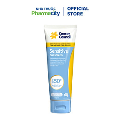 Kem Chống Nắng CANCER COUNCIL Dành Cho Da Nhạy Cảm (110ml)