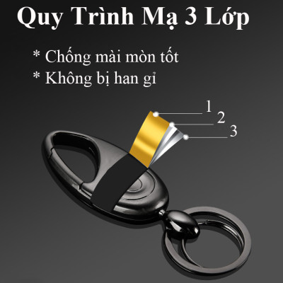 Móc Treo Chìa Khóa Ô tô Xe Máy  BCK2-516 Đẹp Độc Lạ Có Móc Đỉa Quần ( giao màu ngẫu nhiên )