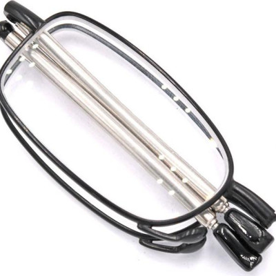Kính lão gọng xếp 868 màu đen tròng lão 1 độ