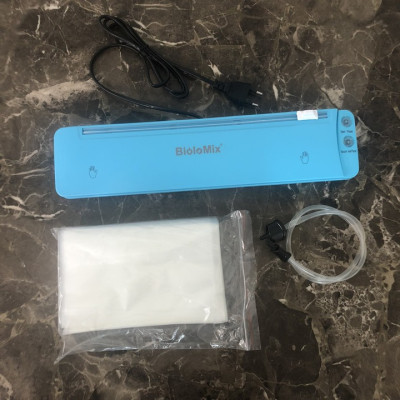 Máy hút chân không kiêm hàn miệng túi nhãn hiệu Biolomix W100  Công suất: 60W - HÀNG NHẬP KHẨU