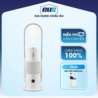 Máy Lọc Không Khí Bù Ẩm ULTTY SKJ-CR022 Dạng Quạt, Diệt Khuẩn Bằng Tia UV, Chế Độ Làm Mát 9 Cấp, Bộ Lọc HEPA H13 Loại Bỏ 99,97% Bụi Mịn, Vi Khuẩn, Virut, Bù Ẩm 3 Cấp - Hàng Chính Hãng