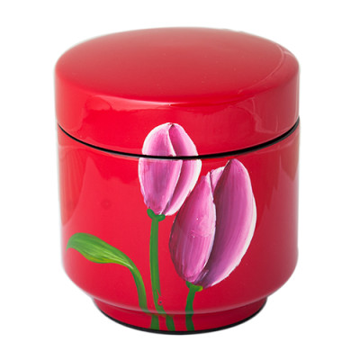 Hủ trà sơn mài nhiều size thích hợp đựng trà, trang trí, làm quà tặng,...