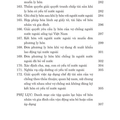 Các tình huống thường gặp trong lĩnh vực hôn nhân và gia đình - bản in 2024