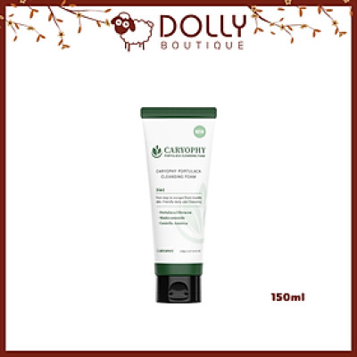 Sữa Rửa Mặt Giảm Mụn Caryophy Portulaca Cleansing Foam 150ml