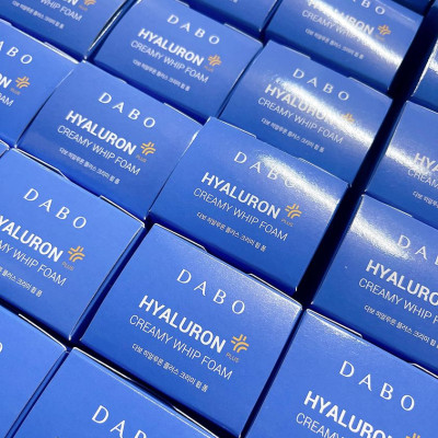 Sữa rửa mặt siêu cấp ẩm DABO Hyaluron Creamy Whip Foam - Hàng công ty nhập khẩu Hàn Quốc