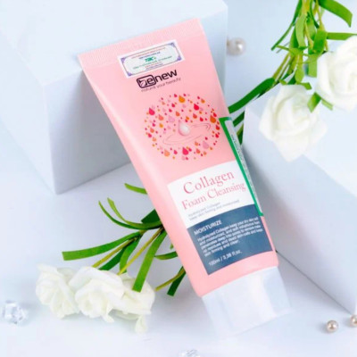 Sữa rửa mặt Hàn Quốc làm sạch sâu, chống lão hóa BENEW Collagen 100ml - Hàng chính hãng