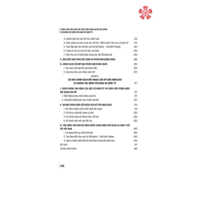 Chính sách đối ngoại Mỹ dưới thời chính quyền Joe Biden và những tác động tới quan hệ quốc tế (bản in 2023)