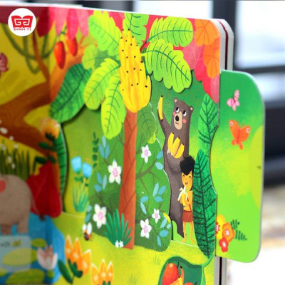 Sách Chuyển Động - First Explorers - Night Animals - Động Vật Ban Đêm