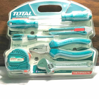 BỘ 7 DỤNG CỤ CẦM TAY TOTAL THKTHP90076 - HÀNG CHÍNH HÃNG