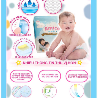 Tã dán Amico nội địa Nhật size L44+6