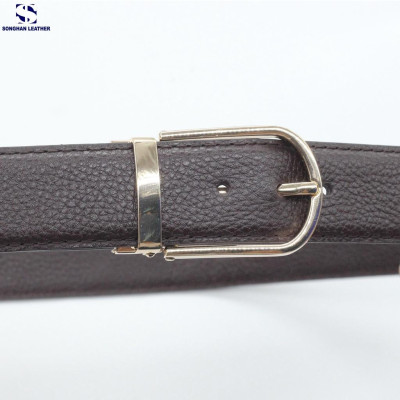 Dây Lưng Da Bò 3 Lớp Nguyên Tấm Songhan Leather MB022. Khóa Hợp Kim Không Rỉ Cao Cấp