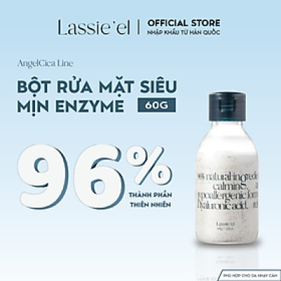 Bột rửa mặt chống lão hóa enzyme Lassie