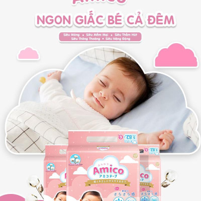 Tã dán Amico nội địa Nhật size L54+4