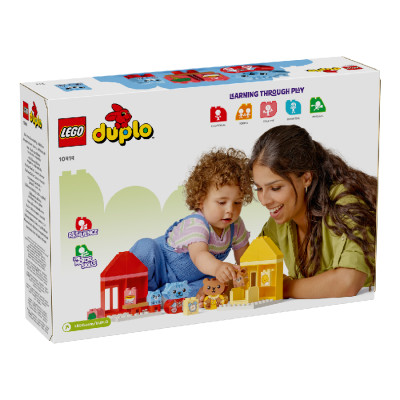 Đồ Chơi Lắp Ráp Phòng Ăn Và Phòng Ngủ Của Bé LEGO DUPLO 10414