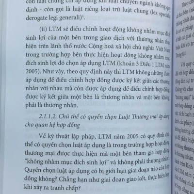 Áp dụng bộ luật dân sự và luật chuyên ngành trong lĩnh vực hợp đồng
