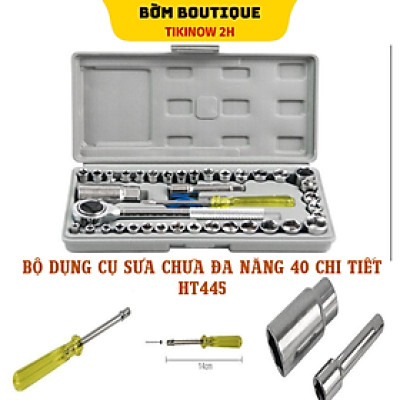 Bộ dụng cụ sửa chữa đa năng 40 chi tiết