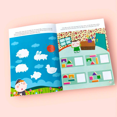 Sticker thần kỳ phát triển IQ-EQ-CQ 3-5 tuổi