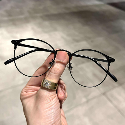 Kính Mắt tròn bầu kim loại cao cấp cho nam nữ