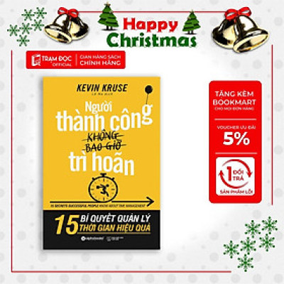 [ThangLong Bookstore]Người thành công không bao giờ trì hoãn