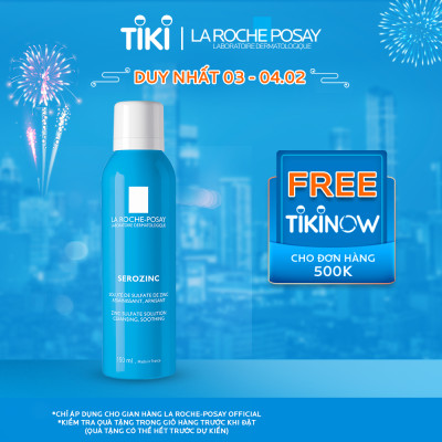 Xịt Khoáng Giúp Làm Sạch Và Dịu Da La Roche-Posay Serozinc (150ml)