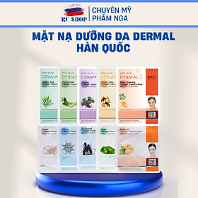 MẶT NẠ DƯỠNG DA DERMAL HÀN QUỐC