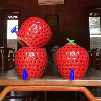 Bình sứ đựng nước quả dâu 5 lít