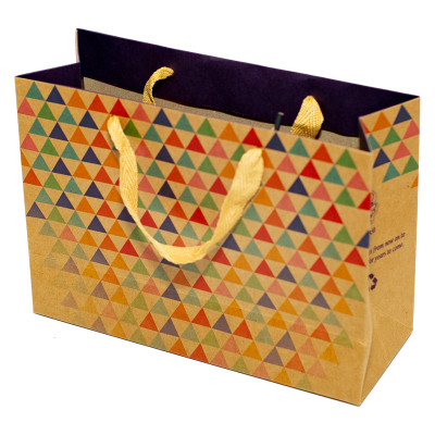 TÚI KRAFT NGANG TRUNG KN005 - 23 X 17 X 8 CM - NGẪU NHIÊN