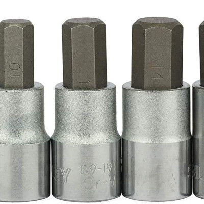 ĐẦU TUÝP 1/2" VÍT LỤC GIÁC (7 CHI TIẾT) STANLEY 89-099-1 - HÀNG CHÍNH HÃNG