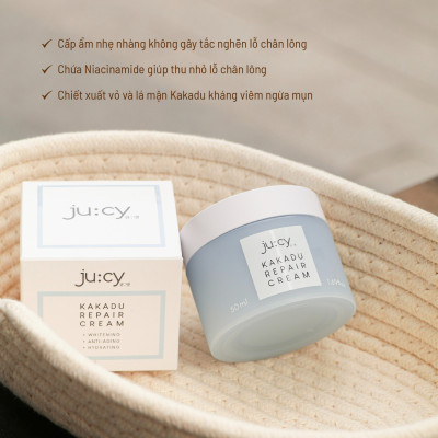 Combo kem chống nắng nâng tone và kem dưỡng trắng da Jucy