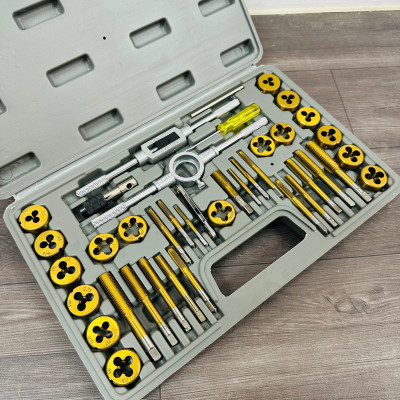 Bộ tạo ren hợp kim 40 chi tiết, bộ taro ren cỡ đại hợp kim