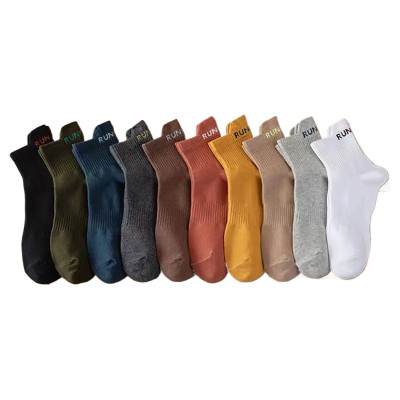 Combo 5 đôi Tất nam running cao cổ khử mùi kháng khuẩn chống hôi chân