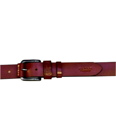 Thắt Lưng Nam Da Bò Thật TiTi ĐÔ Bản Lớn Da 1 Lớp Đầu Khóa Kim TLNA2028