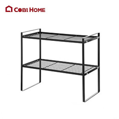 Kệ nhà bếp đa năng chất liệu thép sơn tĩnh điện, chống trượt, không đọng nước 42x21x36.8 cm