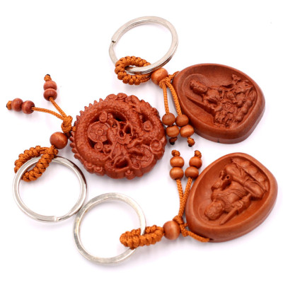 Combo 3 móc khóa Bất Động Minh Vương - Văn Thù - Rồng Phong Thủy - phù hộ, độ trì